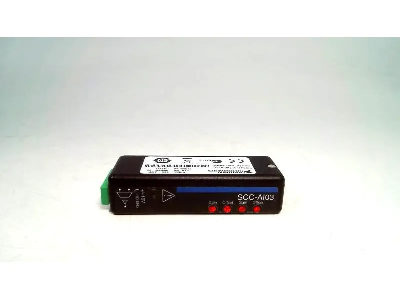 SCC-AI03 VDC邏輯I/O腦/介面 by NATIONAL INSTRUMENTS