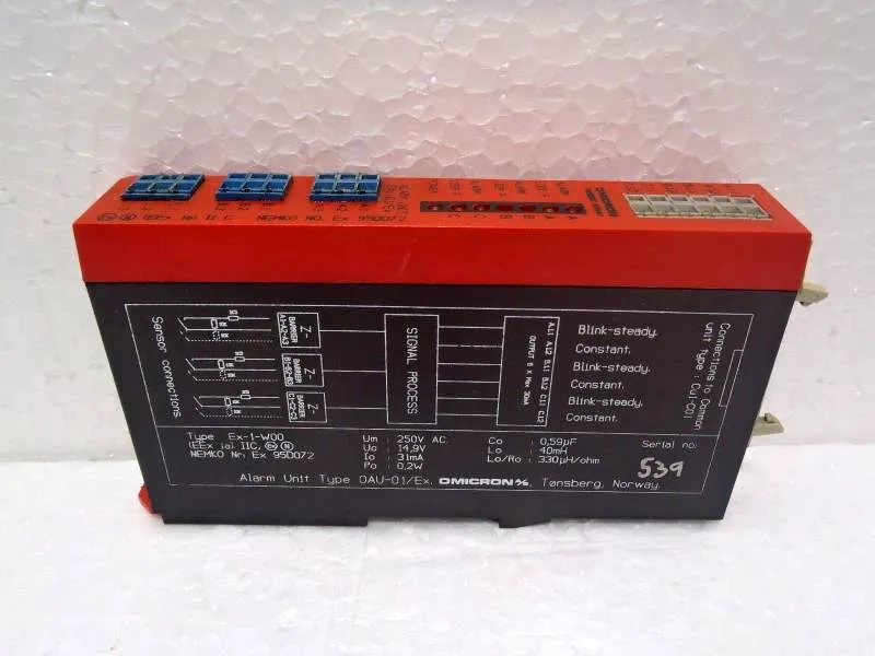 OAU-01/EX VDC logische I/O-module van OMICRON