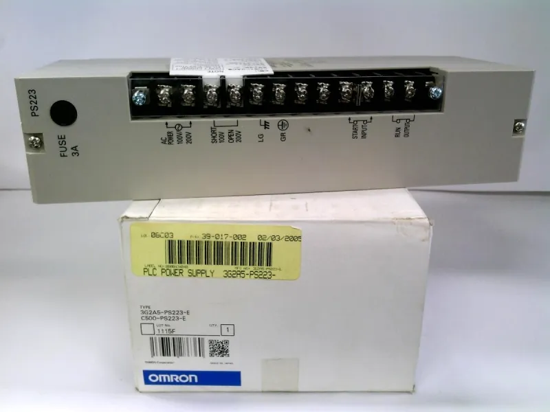 C500-PS223 Mô-đun/Khung PLC của OMRON