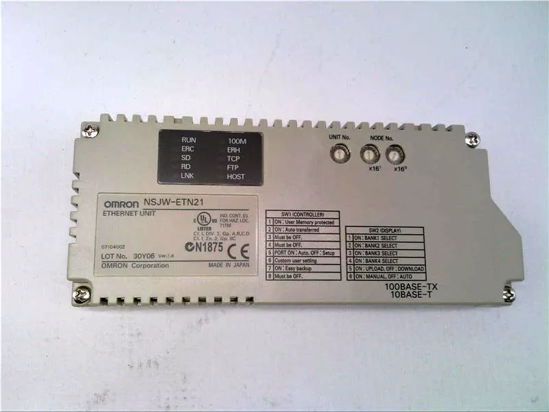 NSJW-ETN21 PLC Module/Rack bởi OMRON