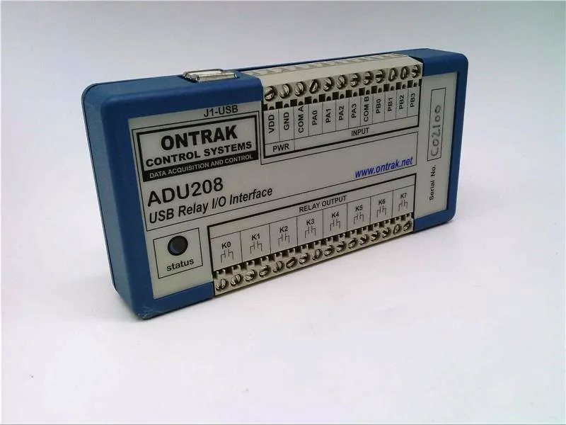 ADU208 PLC-module/rek door ONTRAK