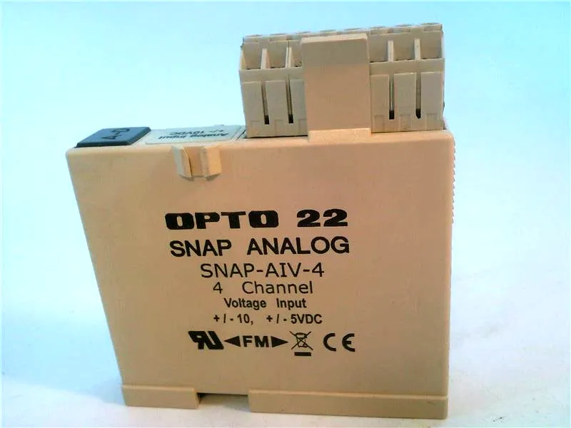 SNAP-AIV-4 VDC Logic I/O-module van OPTO 22