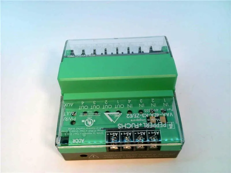 VAA-4EA-K3-ZE/E2 VDC Logic I/O-module door PEPPERL & FUCHS