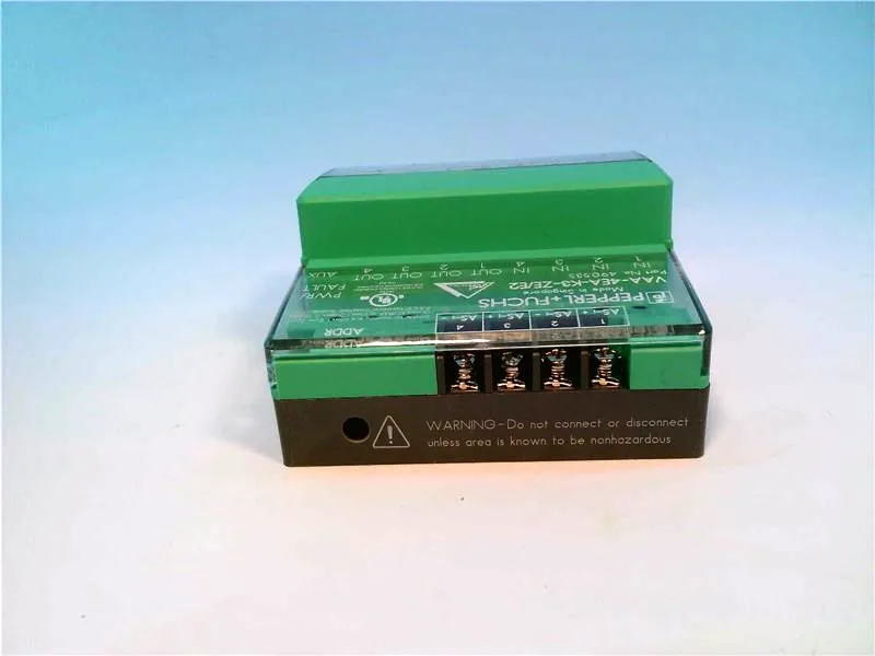 VAA-4EA-K3-ZE/E2 VDC Logic I/O-module door PEPPERL & FUCHS