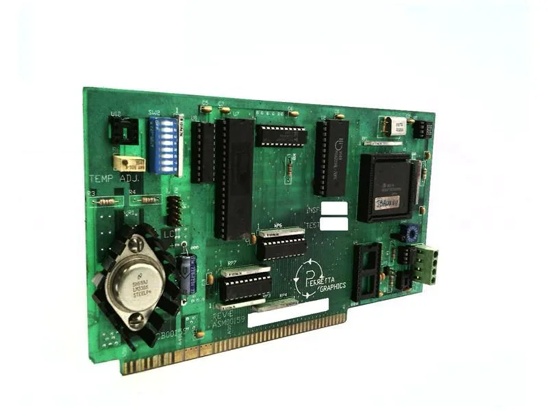 PCB00159 pc-kaart PLC/uitbreidingskaart van PERRETTA GRAPHICS