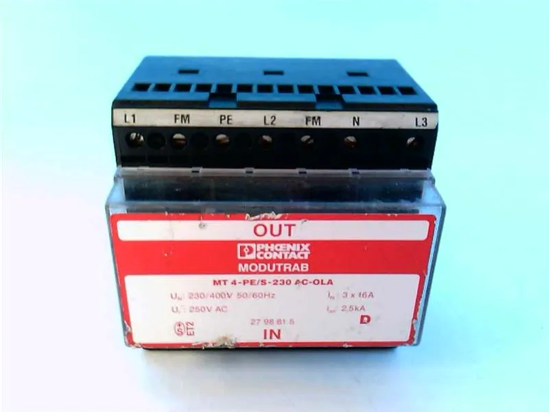 MT-4PE/S-230AC-OLA PLC-module/rek van PHOENIX CONTACT