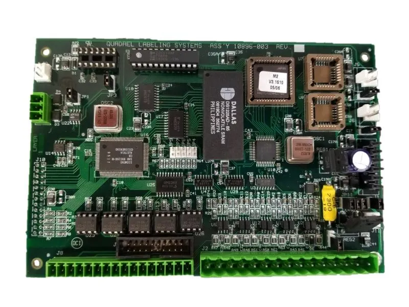 10896-003 Printplaat PLC/Add-On Board door QUADREL LABELING SYSTEMS