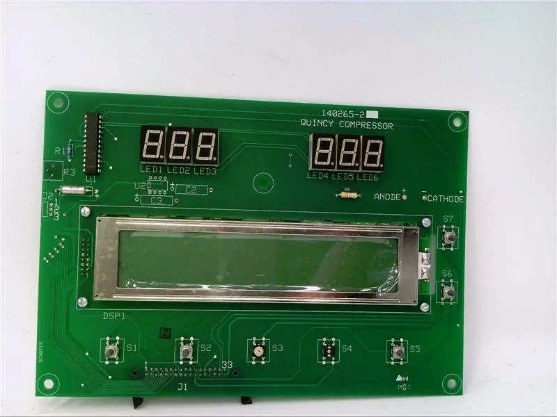 140265-2 Printplaat PLC/Add-On Board door QUINCY AIR COMPRESSOR