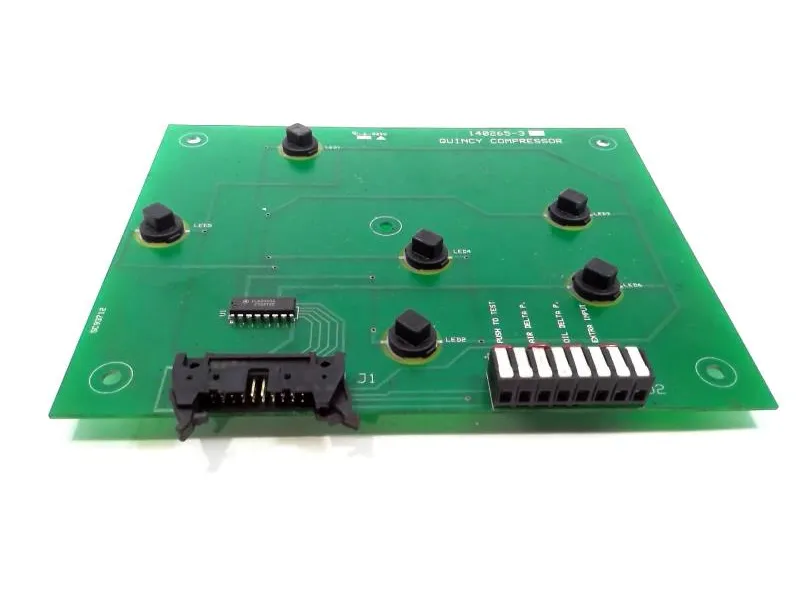 140265-3A Printplaat PLC/Add-On Board door QUINCY AIR COMPRESSOR