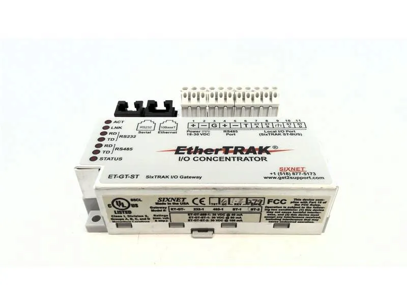 ET-GT-ST PLC 模組/機架，由 SIXNET 製造