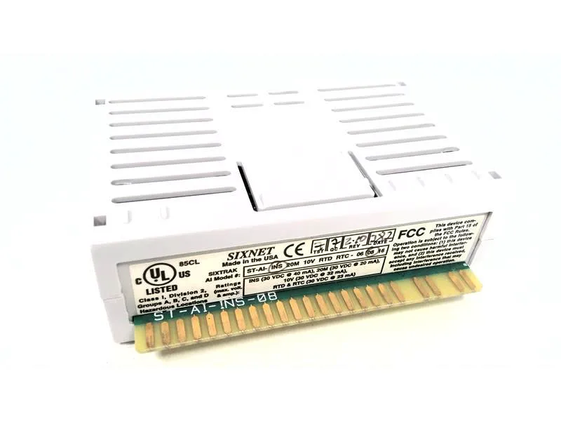 ST-AI-INS-08 PLC-module/rek van SIXNET