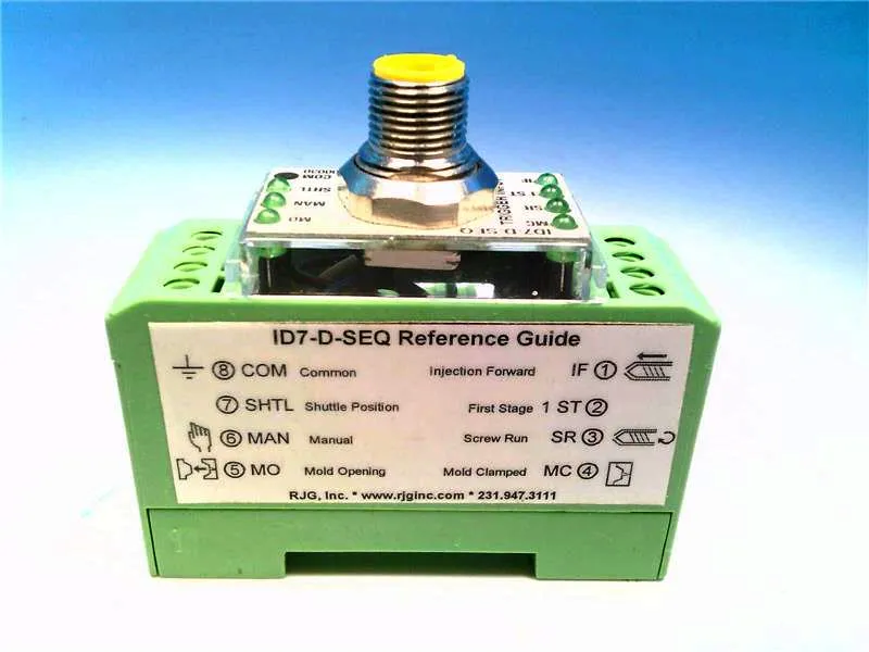 ID7-D-SEQ PLC模組/機架 by RJG TECHNOLOGIES INC