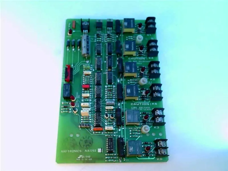 AA1260 PC板 PLC/附加板 由 SAFTRONICS