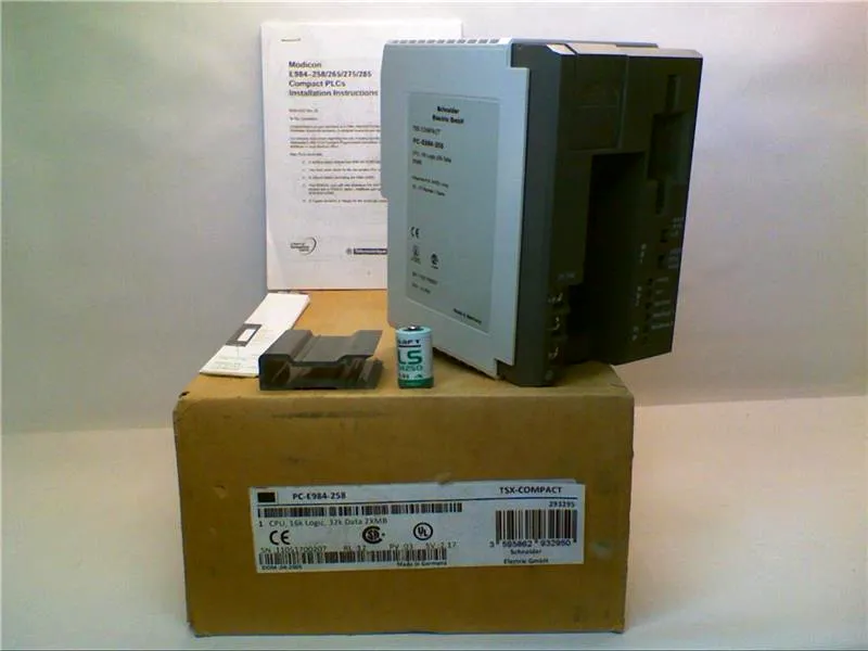 PC-E984-258 PLC-module/rek van MODICON