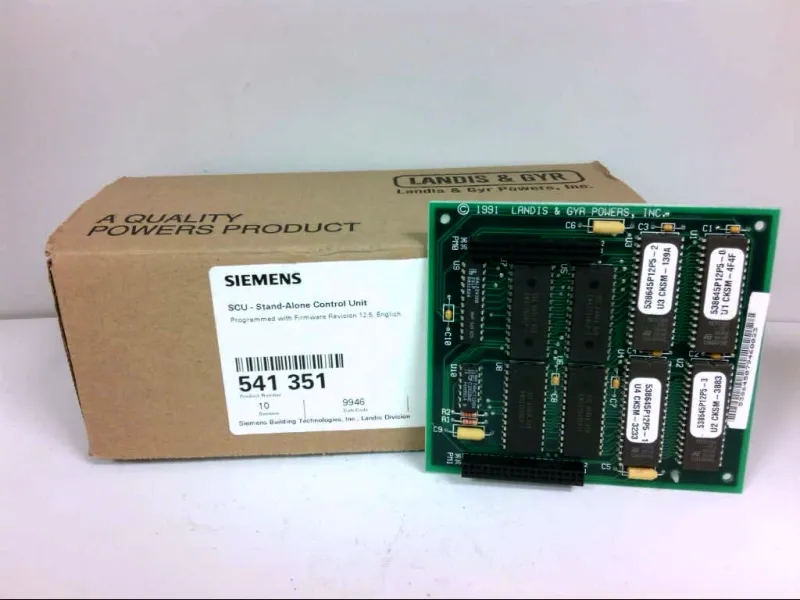 541-351 industriële computerkaart van LANDIS & GYR