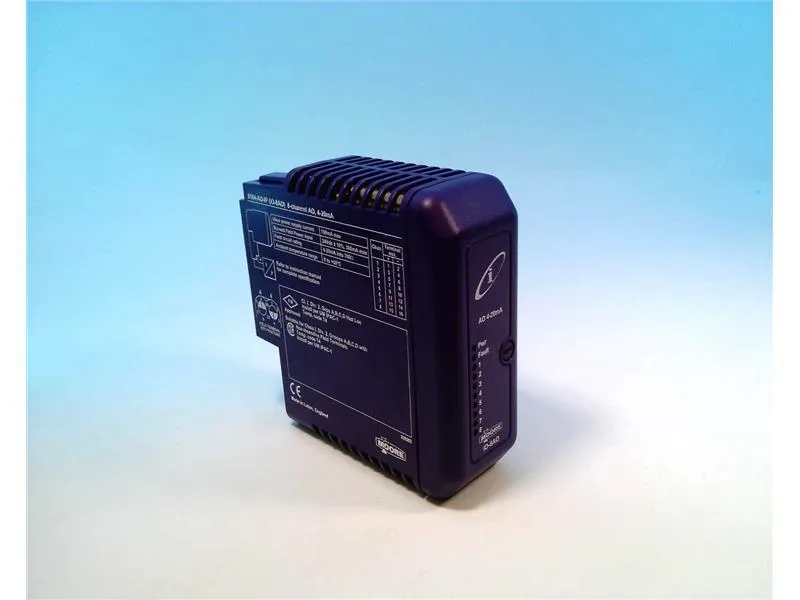 IO-8AO PLC-module/rek van MOORE PRODUCTS