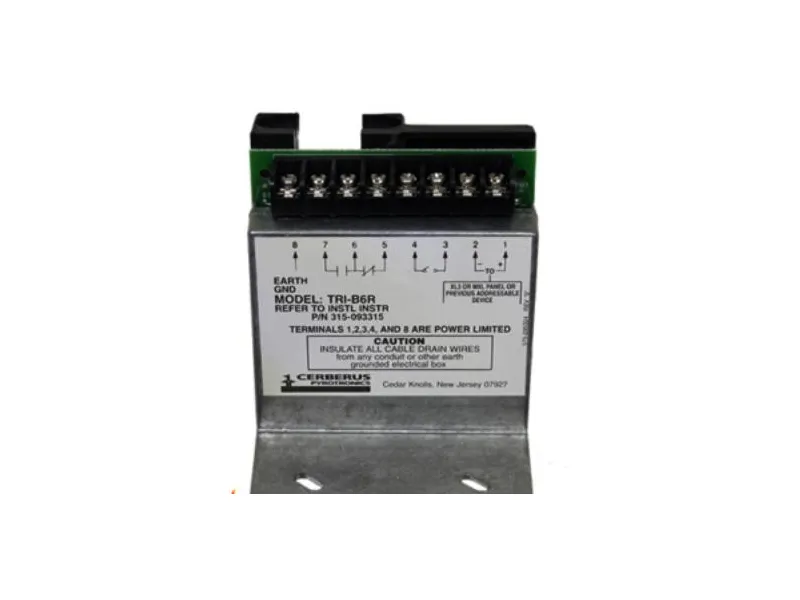 TRI-B6R PLC-module/rek door PYROTRONICS