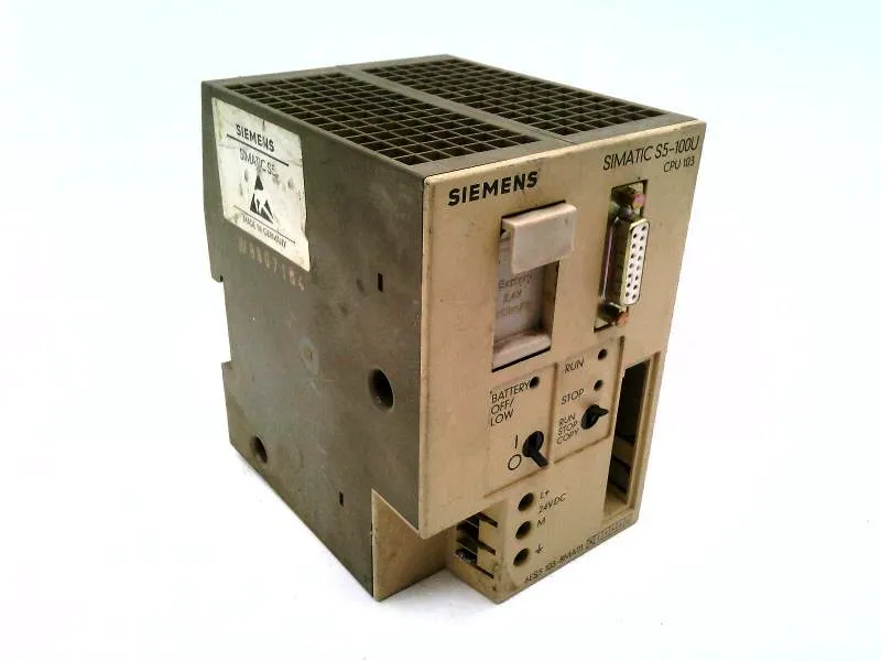 6ES5103-8MA01 Módulo/Rack PLC da SIEMENS