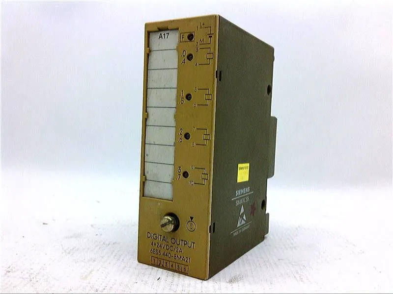 6ES5440-8MA21 Módulo/Rack PLC da SIEMENS