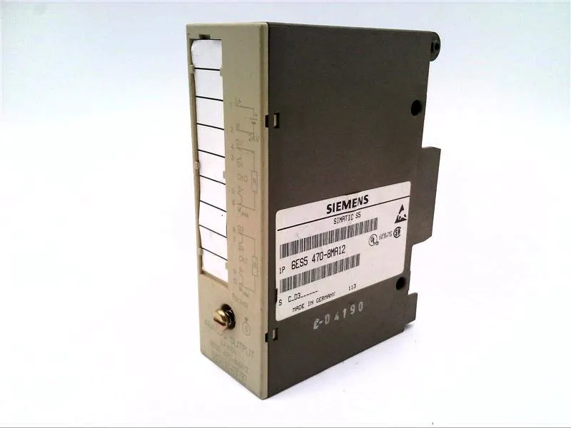 6ES5470-8MA12 Módulo/Rack PLC de SIEMENS