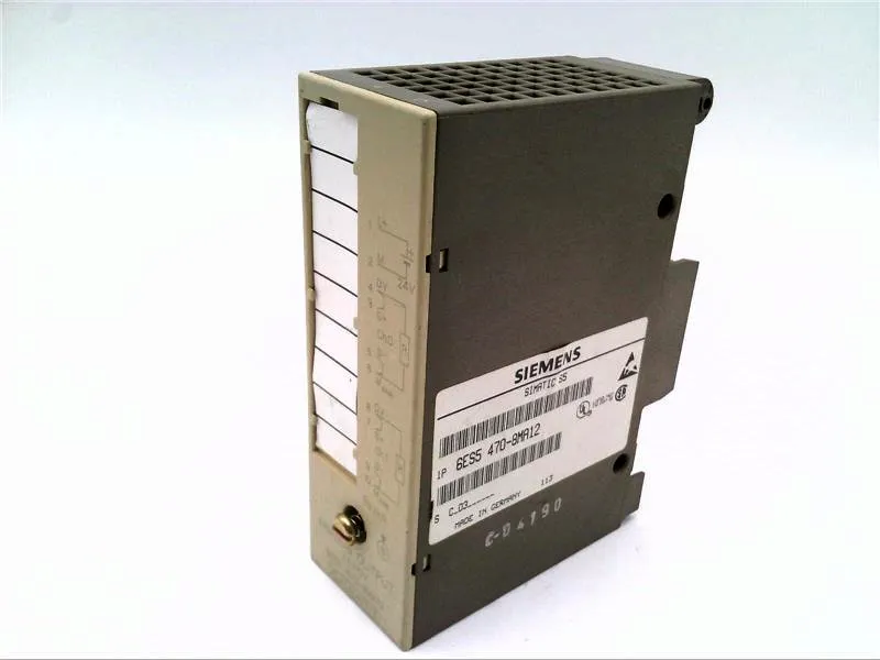 6ES5470-8MA12 Módulo/Rack PLC de SIEMENS