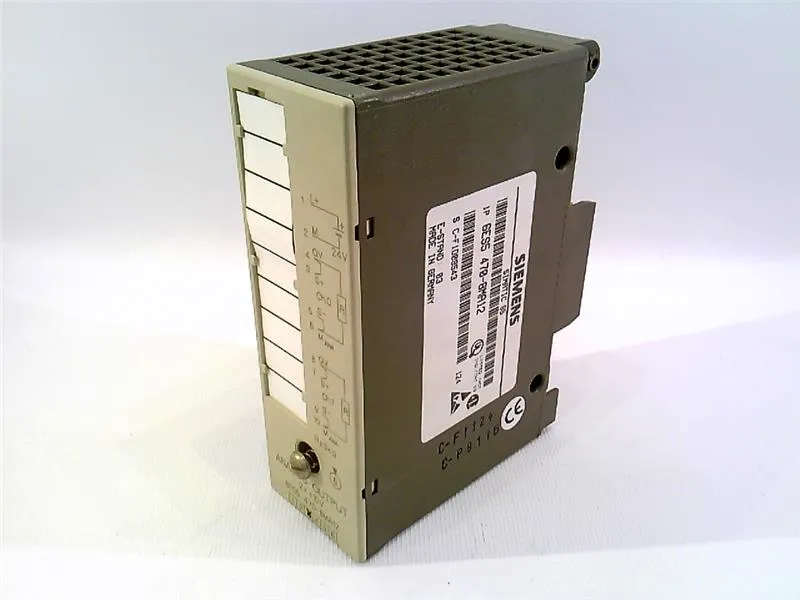 6ES5470-8MA12 Módulo/Rack PLC de SIEMENS