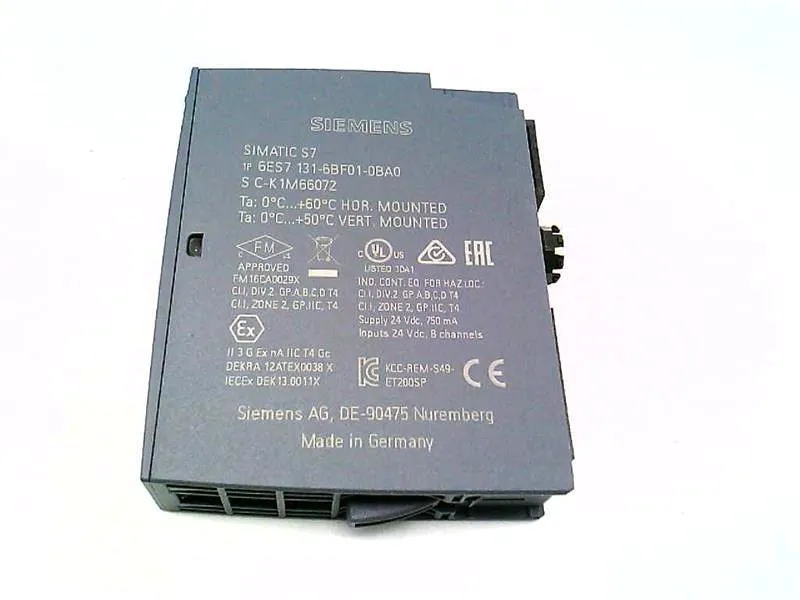 6ES7131-6BF01-0BA0 Módulo de E/S Lógico VDC da SIEMENS