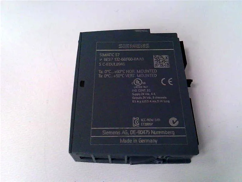 6ES7132-6BF60-0AA0 Módulo de E/S Lógico VDC da SIEMENS