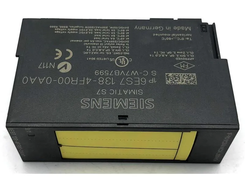 6ES7138-4FR00-0AA0 Module d'E/S logique VDC par SIEMENS