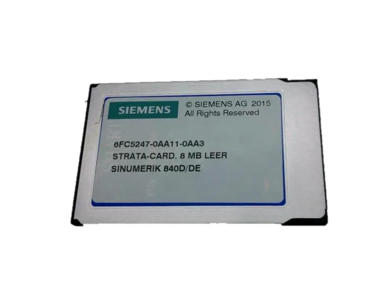 6FC5247-0AA11-0AA3 Carte PC Module/Carte d'extension API par SIEMENS