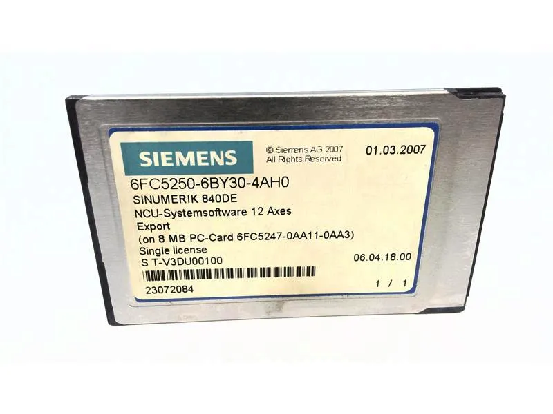 6FC5250-6BY30-4AH0 Logiciel API par SIEMENS
