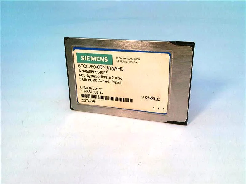 6FC5250-6CY30-5AH0 Logiciel API par SIEMENS