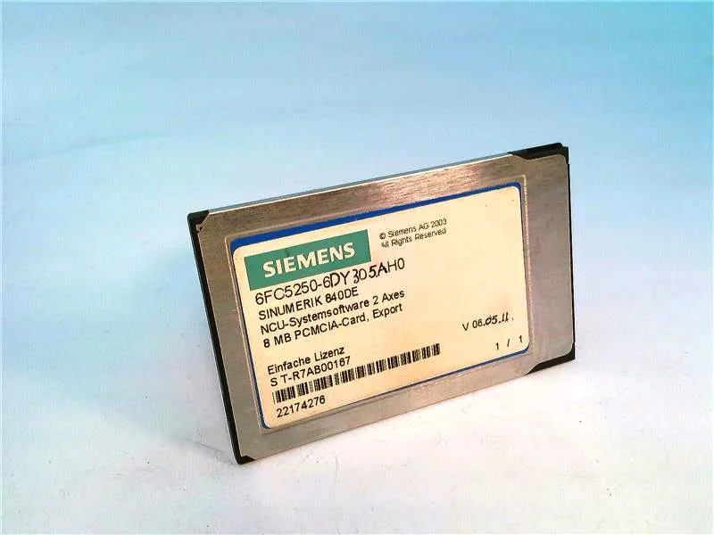 6FC5250-6CY30-5AH0 Logiciel API par SIEMENS