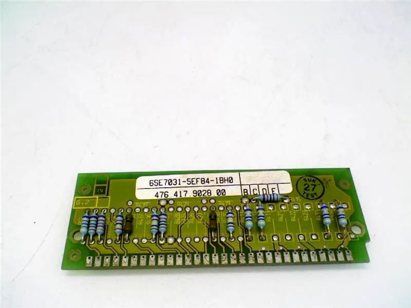 6SE7031-5EF84-1BH0 Carte PC Module/Carte d'extension API par SIEMENS