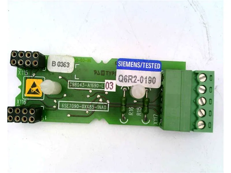 6SE7090-0XX85-1NA0 Carte PC/Carte d'extension API par SIEMENS