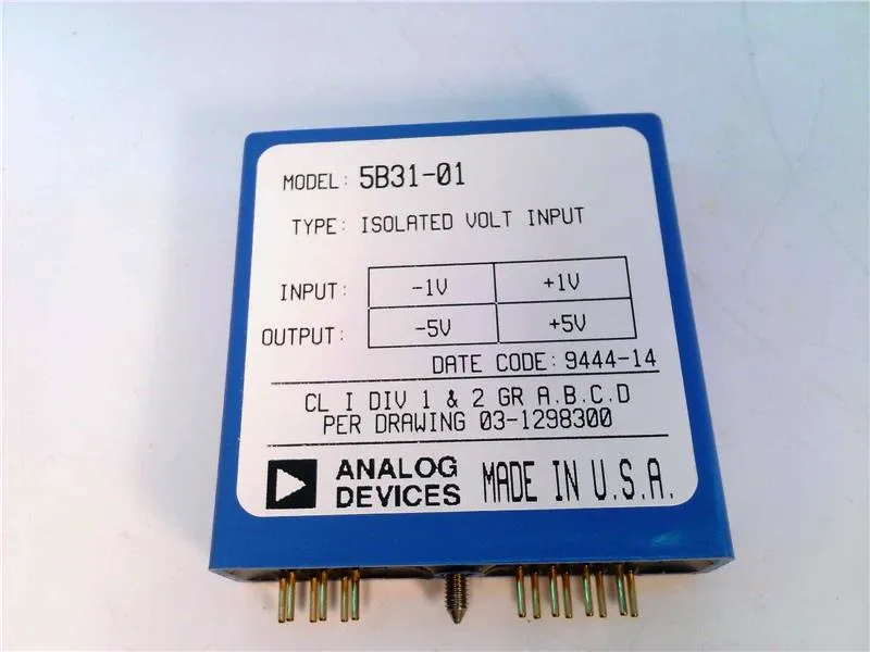 5B31-01 VDC Logic I/O Module bởi ANALOG DEVICES
