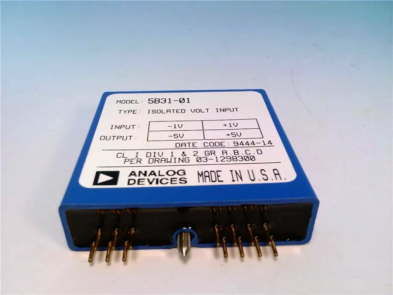 5B31-01 VDC Logic I/O Module bởi ANALOG DEVICES