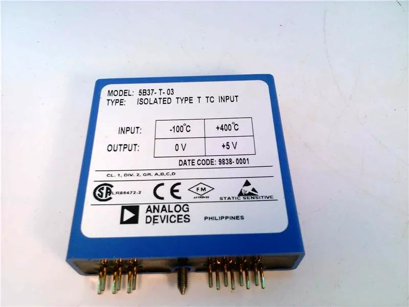 5B37-T-03 PLC Module/Rack bởi ANALOG DEVICES