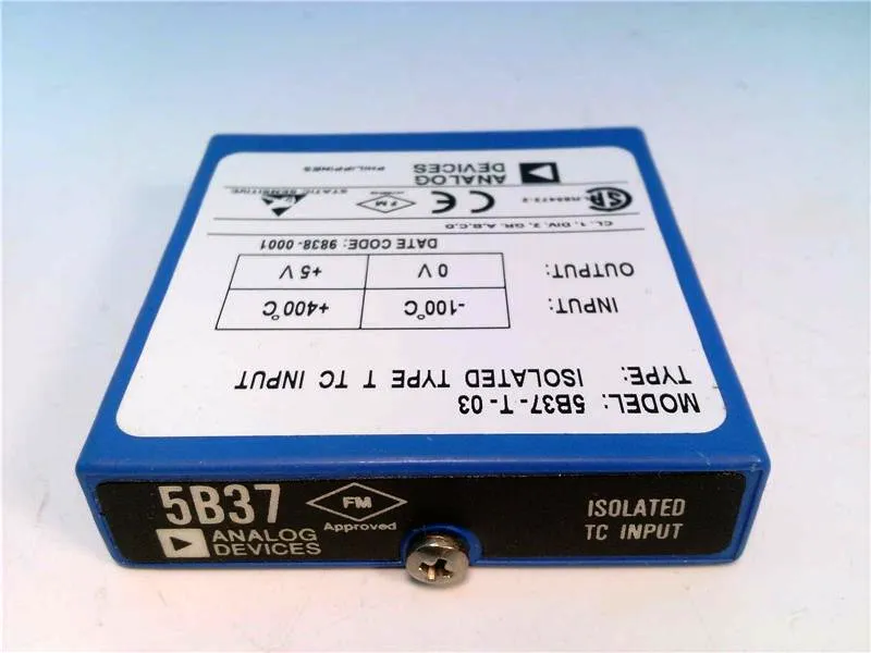 5B37-T-03 PLC Module/Rack bởi ANALOG DEVICES