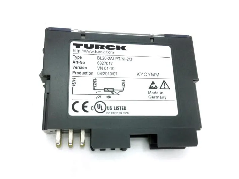 BL20-2AI-PT/NI-2/3 VDC邏輯I/O模組 由 TURCK