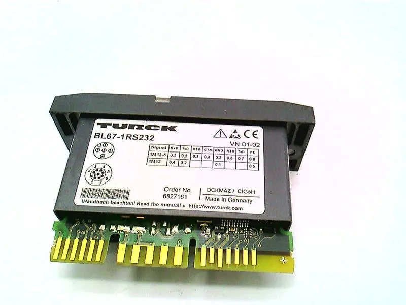 BL67-1RS232 VDC邏輯I/O模組 由 TURCK