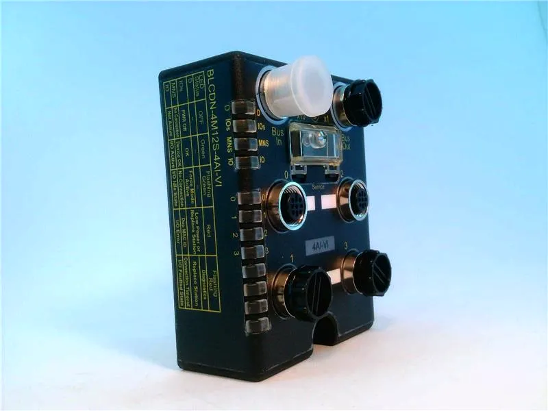 TURCK BLCDN-4M12S-4AI-VI VDC 邏輯 I/O 大腦/介面
