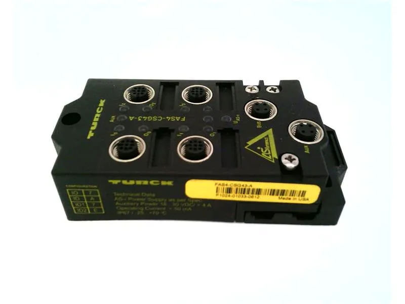 TURCK FAS4-CSG43-A VDC 邏輯 I/O 模組