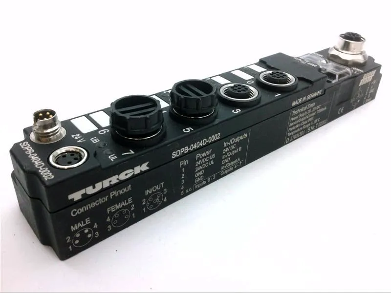 SDPB-0404D-0002 VDC邏輯I/O模組 由 TURCK