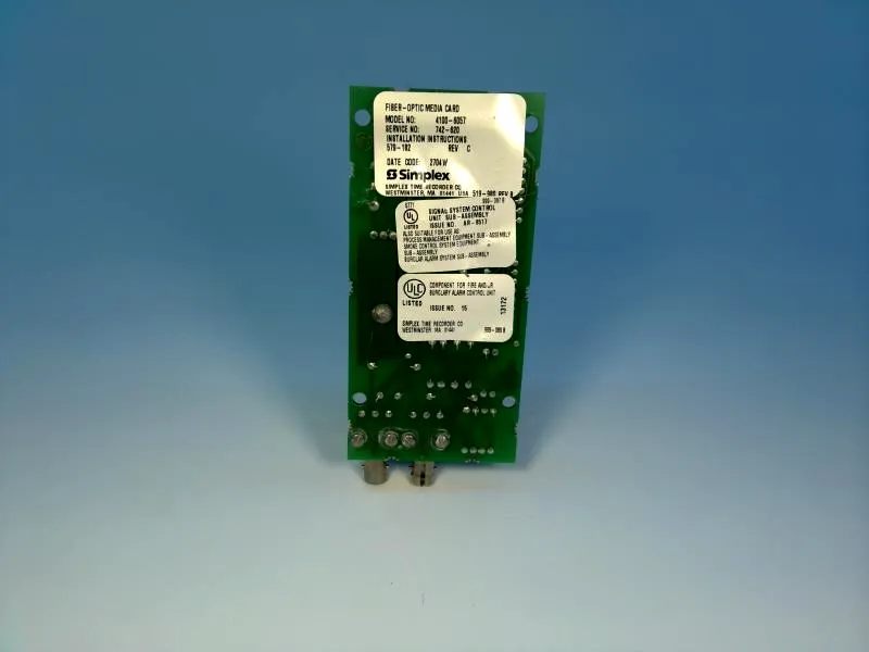 4100-6057 PCボード PLC/追加ボード by SIMPLEXGRINNELL