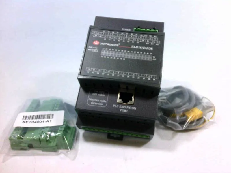 EX-D16A3-RO8 VDC Lojik I/O Modülü - UNITRONICS