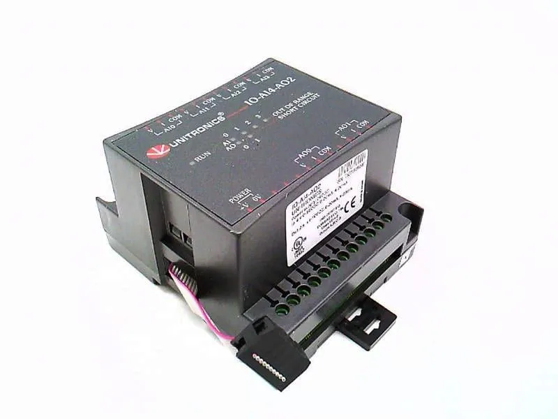 IO-AI4-AO2 VDC Lojik I/O Modülü - UNITRONICS