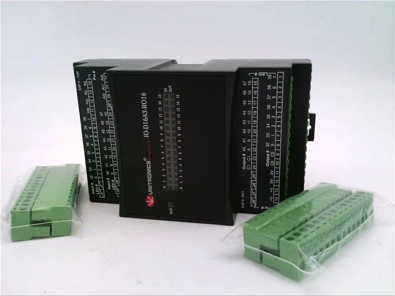 IO-D16A3-RO16 PLC Modülü/Rafı - UNITRONICS