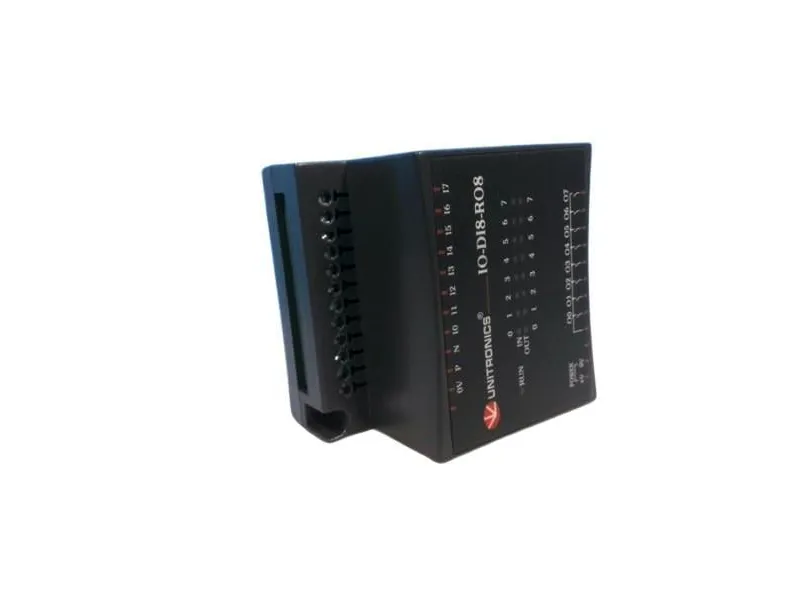 Modulo I/O logico VDC IO-DI8-RO8 di UNITRONICS
