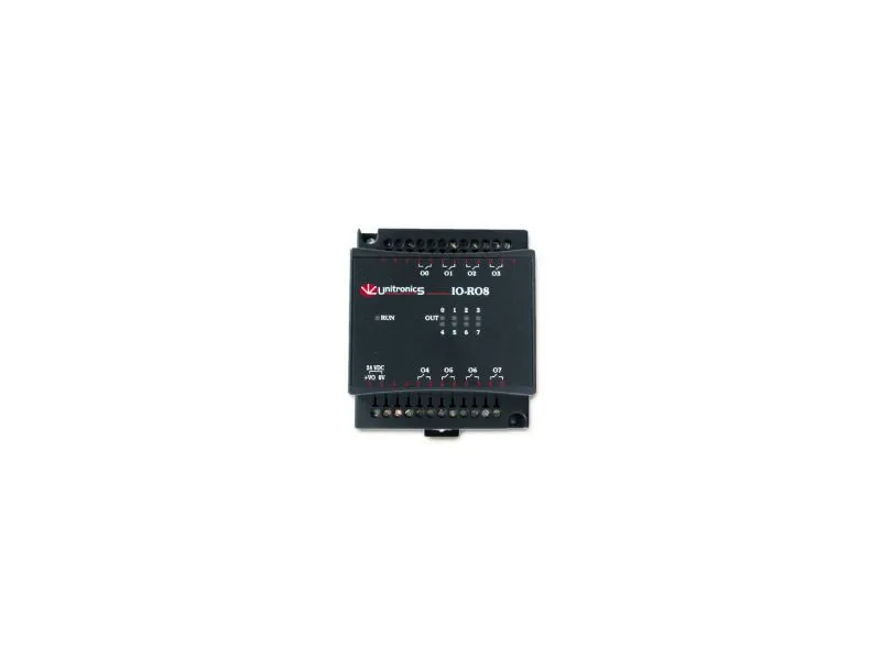 IO-RO8 VDC Mantık G/Ç Modülü - UNITRONICS